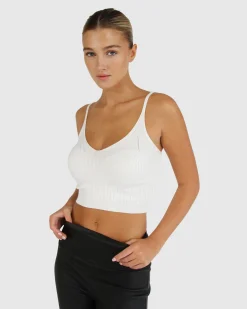 Sale Belle & Bloom All I Need Knit Crop - Cream