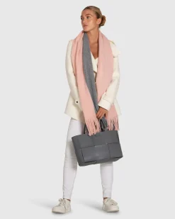 Discount Belle & Bloom Bad Girl Wool Blend Moto Coat - Cream