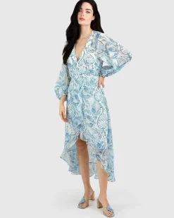 Best Belle & Bloom Beautiful Escape Dress - Porcelain Paisley PorcelainPaisley
