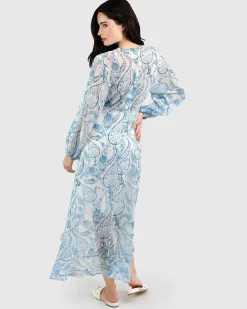 Best Belle & Bloom Beautiful Escape Dress - Porcelain Paisley PorcelainPaisley
