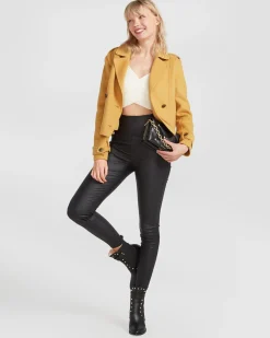 New Belle & Bloom Better Off Military Peacoat - Antique Gold AntiqueGold