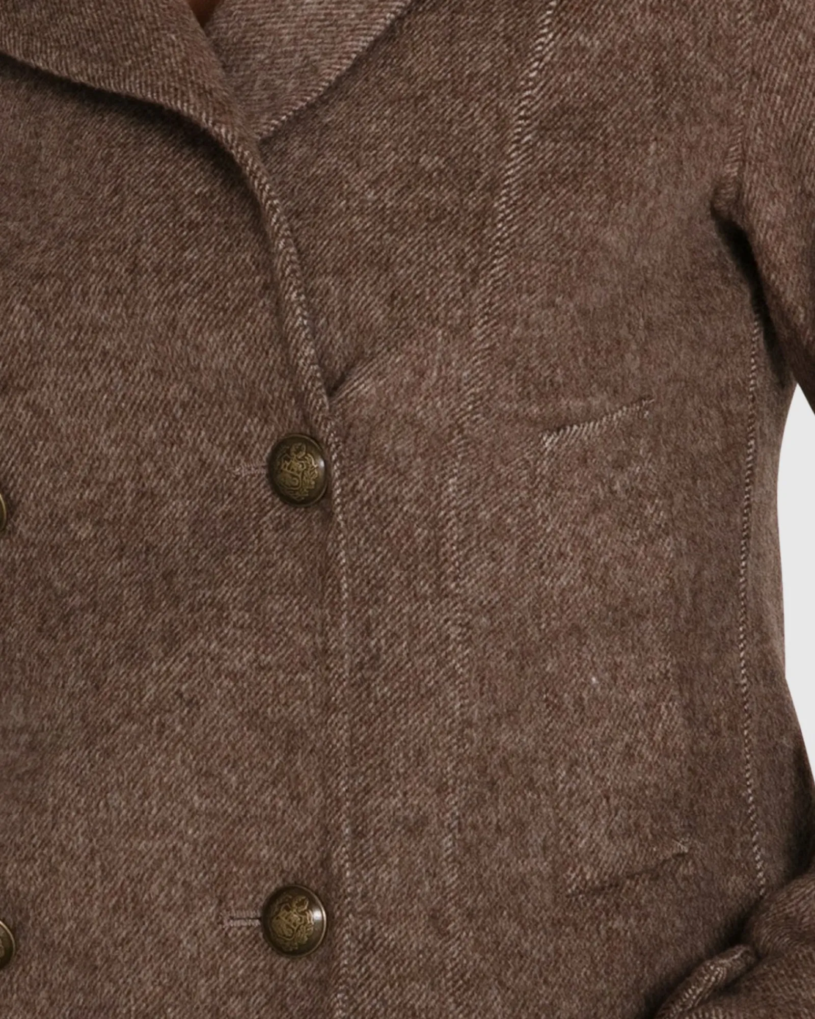 Online Belle & Bloom Better Off Military Peacoat - Walnut