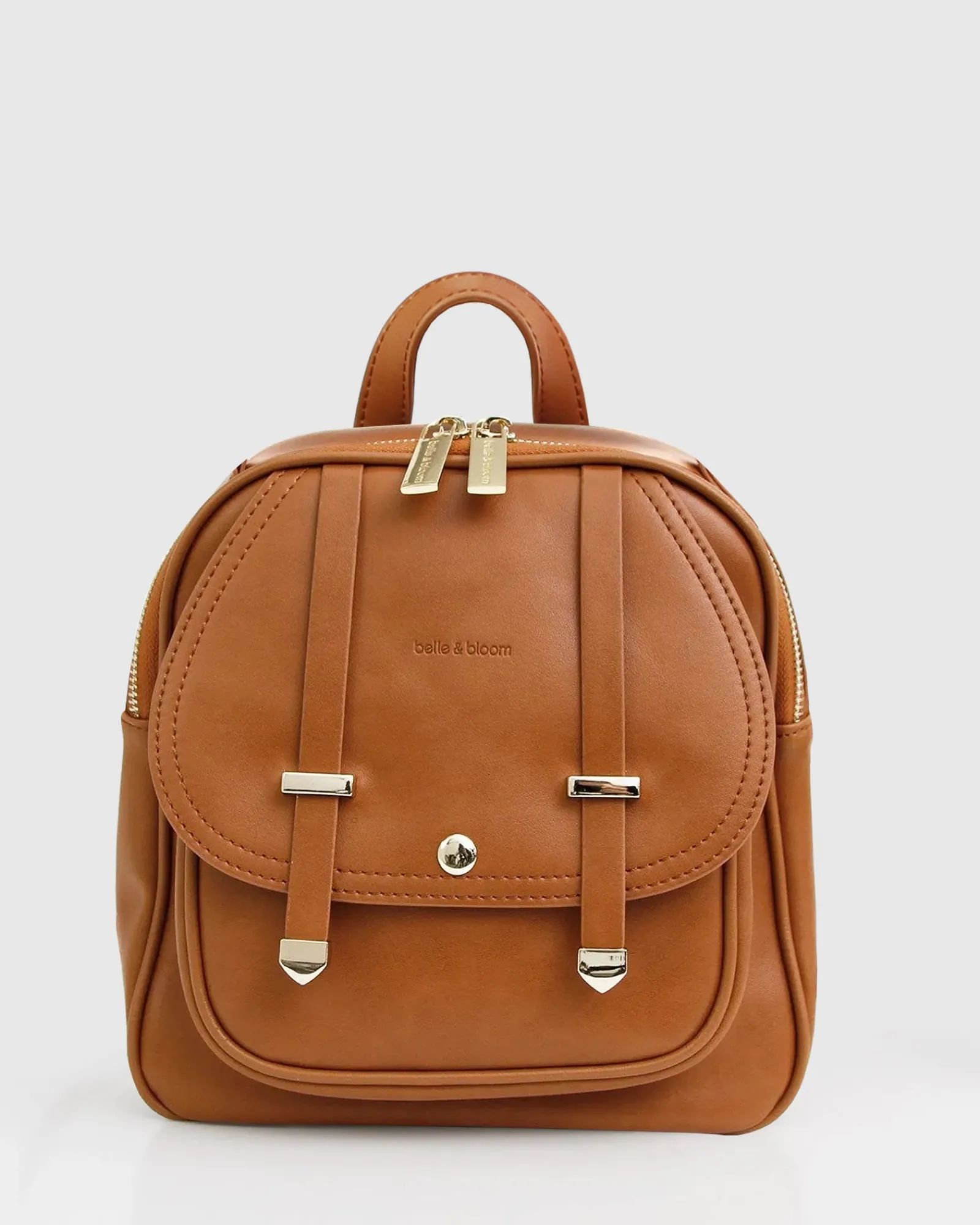 Online Belle & Bloom Camila Leather Backpack - Brown