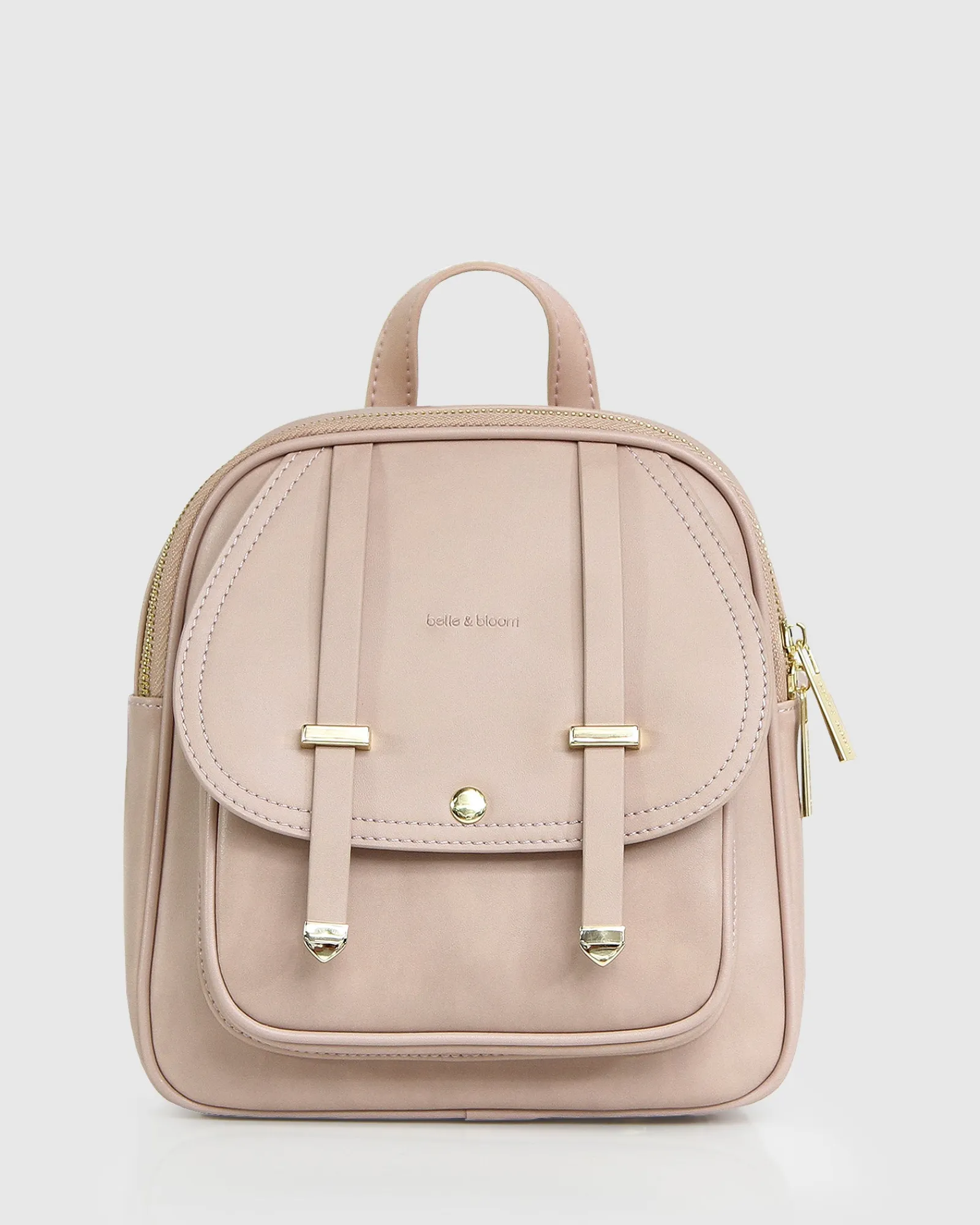 Online Belle & Bloom Camila Leather Backpack - Dusty Pink DustyPink