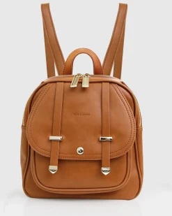Online Belle & Bloom Camila Leather Backpack - Brown