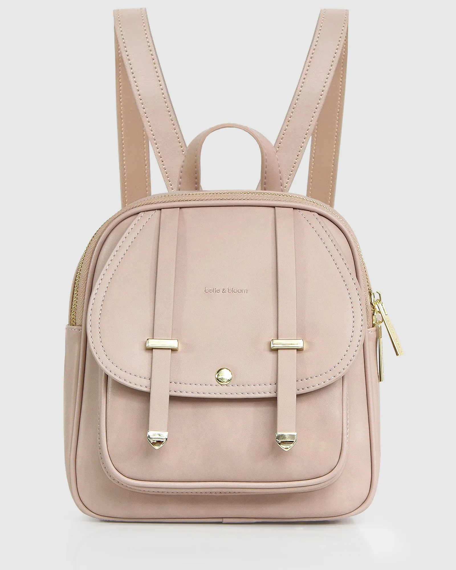Online Belle & Bloom Camila Leather Backpack - Dusty Pink DustyPink