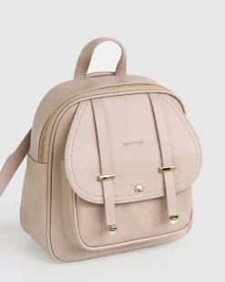 Online Belle & Bloom Camila Leather Backpack - Dusty Pink DustyPink