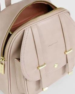 Online Belle & Bloom Camila Leather Backpack - Dusty Pink DustyPink