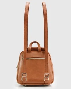 Online Belle & Bloom Camila Leather Backpack - Brown