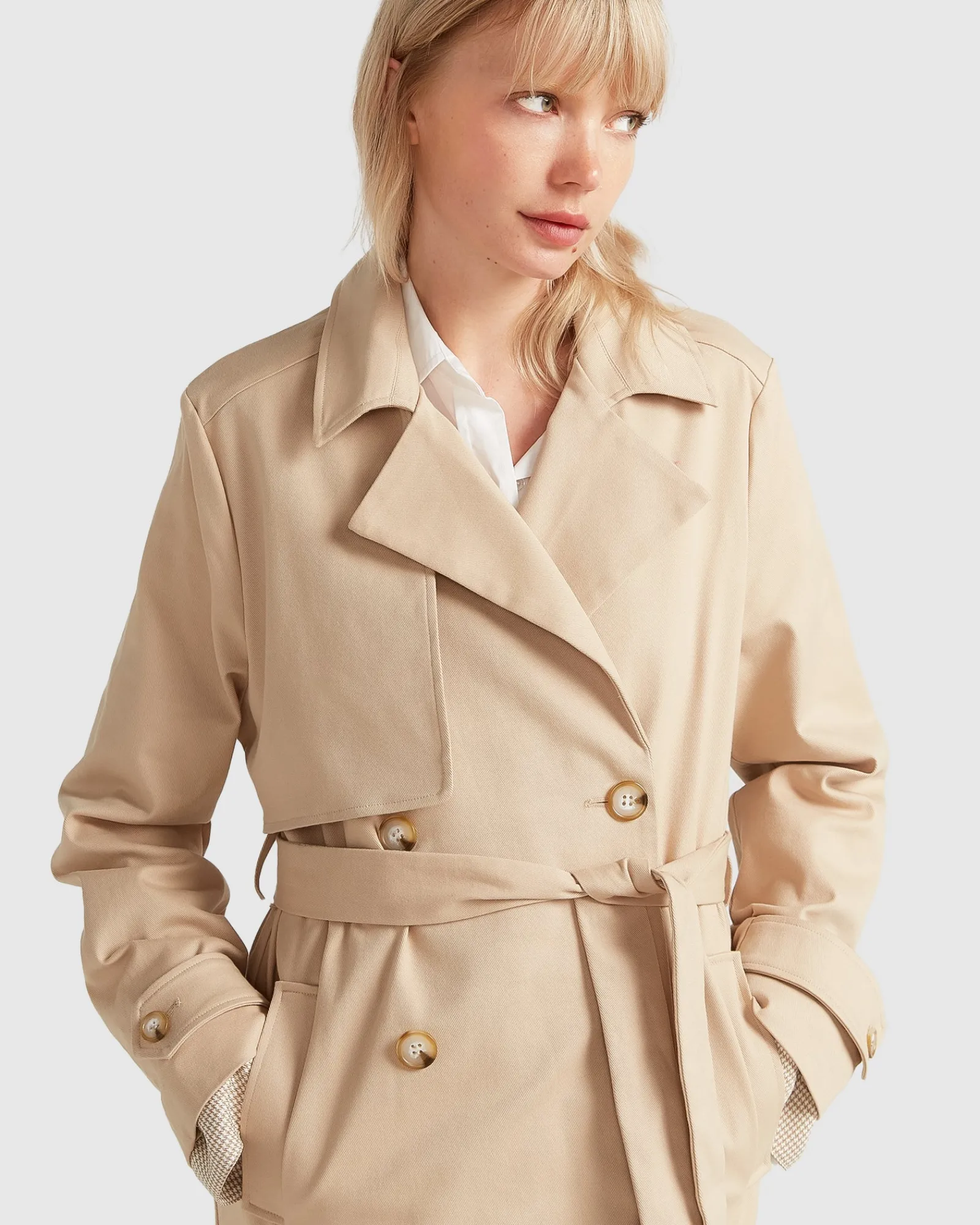 Online Belle & Bloom Empirical Trench Coat - Camel