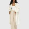 New Belle & Bloom Empirical Trench Coat - Cream