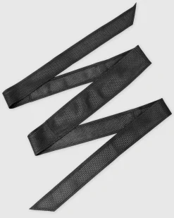 Clearance Belle & Bloom Escalate Perforated Leather Belt - Black