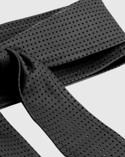 Clearance Belle & Bloom Escalate Perforated Leather Belt - Black