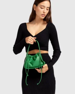 Fashion Belle & Bloom Forget Me Not Knit Crop - Black