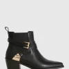 Clearance Belle & Bloom Full Moon Ankle Boot - Black
