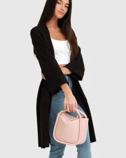 Online Belle & Bloom Hold The Line Coatigan - Black