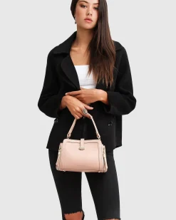 Online Belle & Bloom I'm Yours Wool Blend Peacoat - Black