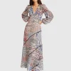 Discount Belle & Bloom In Your Dreams Maxi Dress - Beige