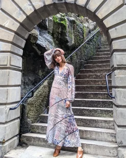 Discount Belle & Bloom In Your Dreams Maxi Dress - Beige