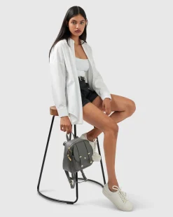 Hot Belle & Bloom Into You Oversized Shirt - White