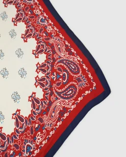 Discount Belle & Bloom Jolene Fashion Scarf - Red/Navy