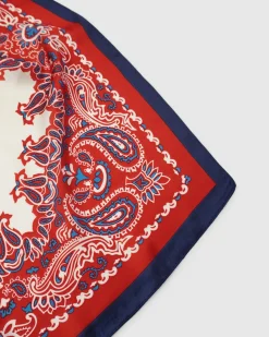 Discount Belle & Bloom Jolene Fashion Scarf - Red/Navy