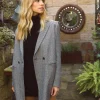 Clearance Belle & Bloom Kensington Oversized Coat - Grey