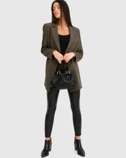 New Belle & Bloom Kensington Oversized Coat - Brown