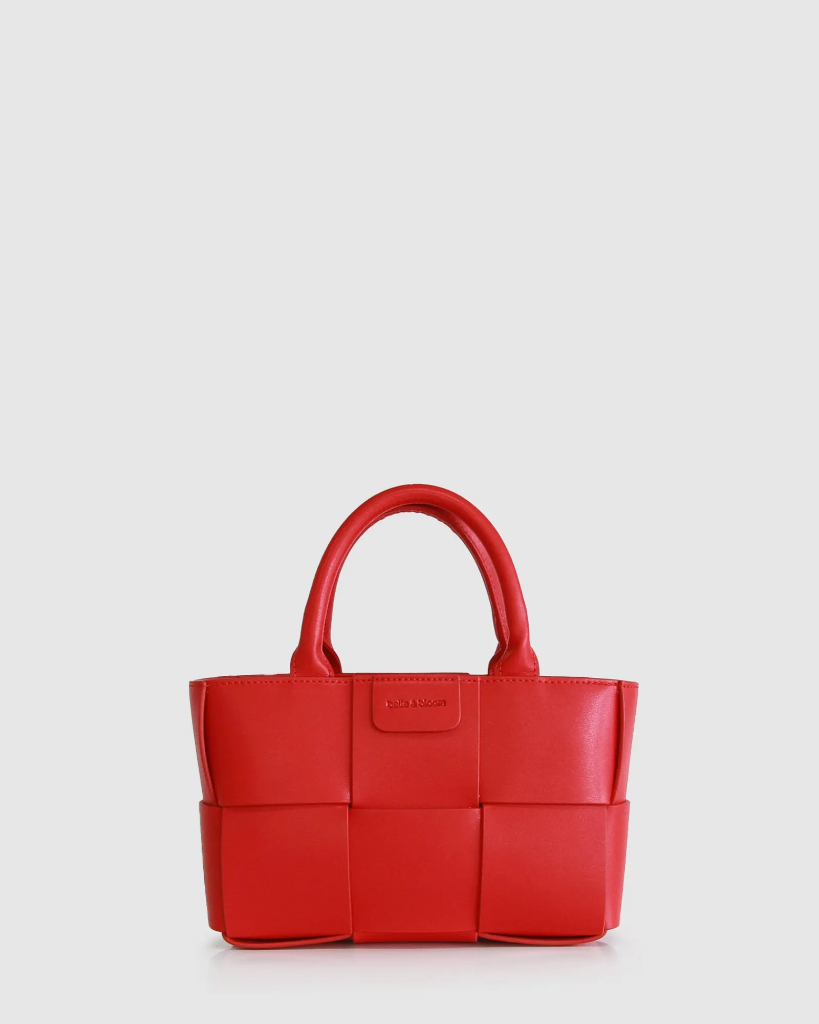 Fashion Belle & Bloom Little Love Woven Crossbody Bag - Red
