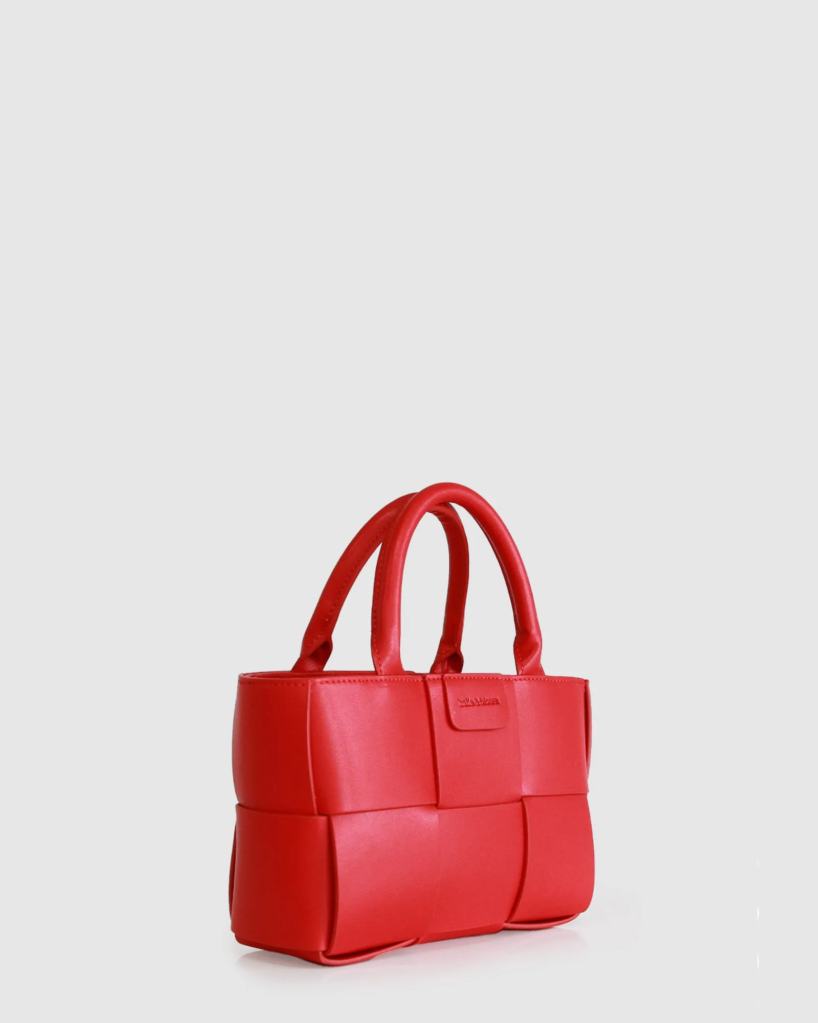 Fashion Belle & Bloom Little Love Woven Crossbody Bag - Red