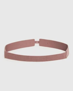 Online Belle & Bloom London Fog Leather Waist Belt - Blush