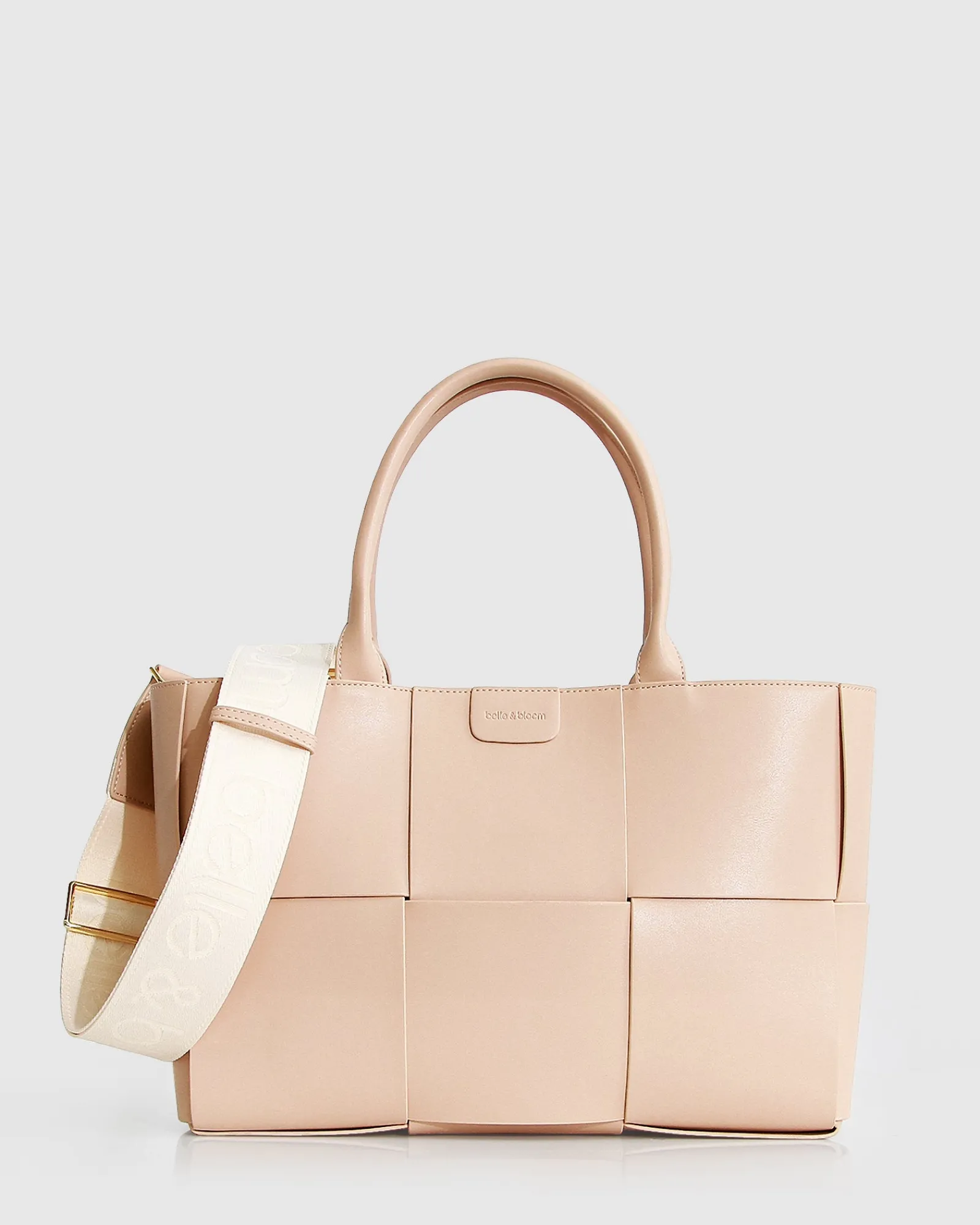 Clearance Belle & Bloom Long Way Home Woven Tote - Latte