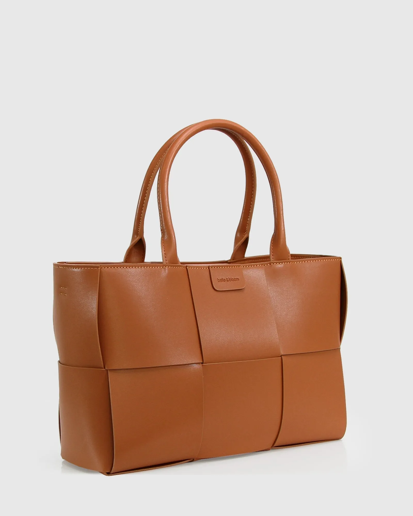 Online Belle & Bloom Long Way Home Woven Tote - Camel