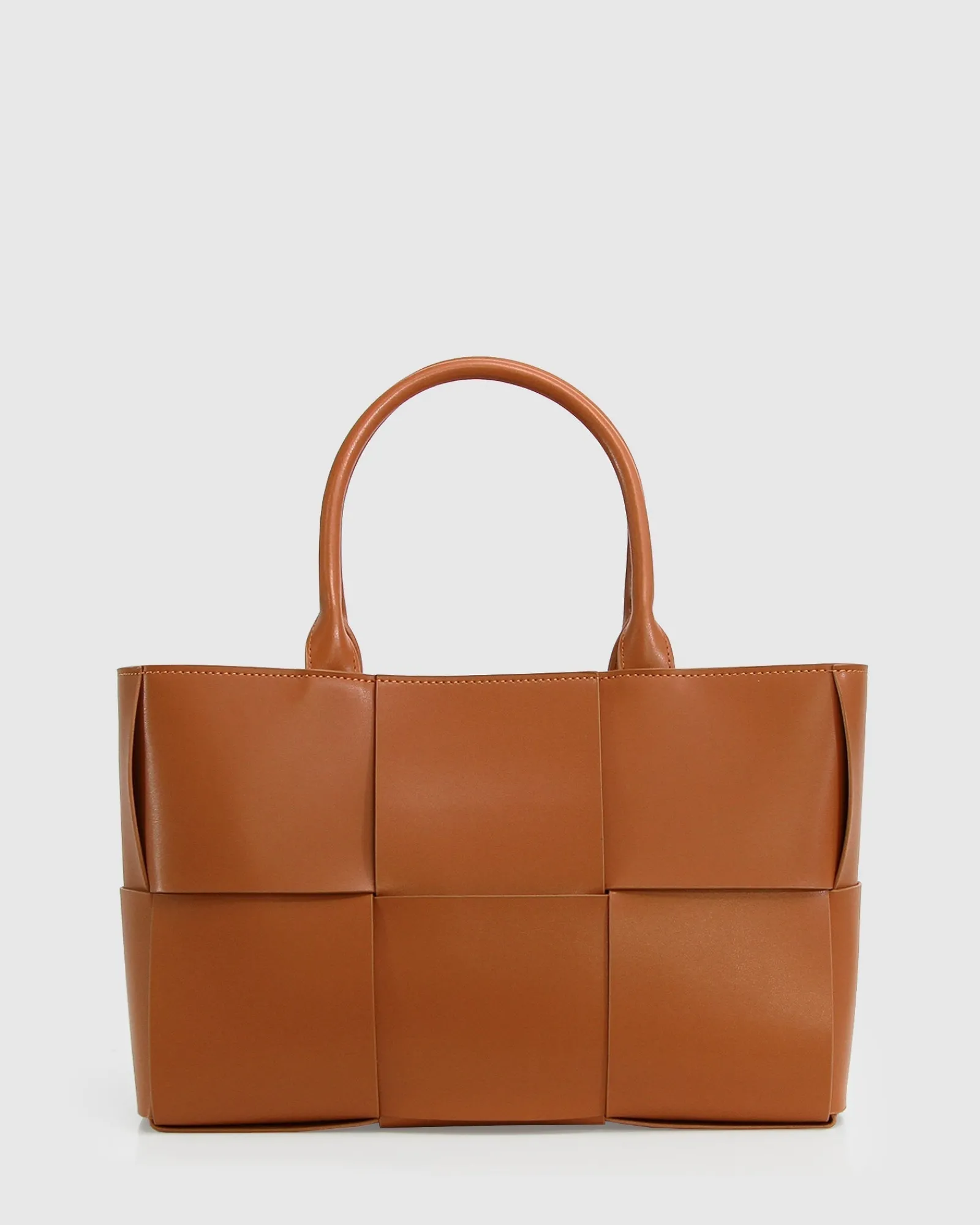 Online Belle & Bloom Long Way Home Woven Tote - Camel