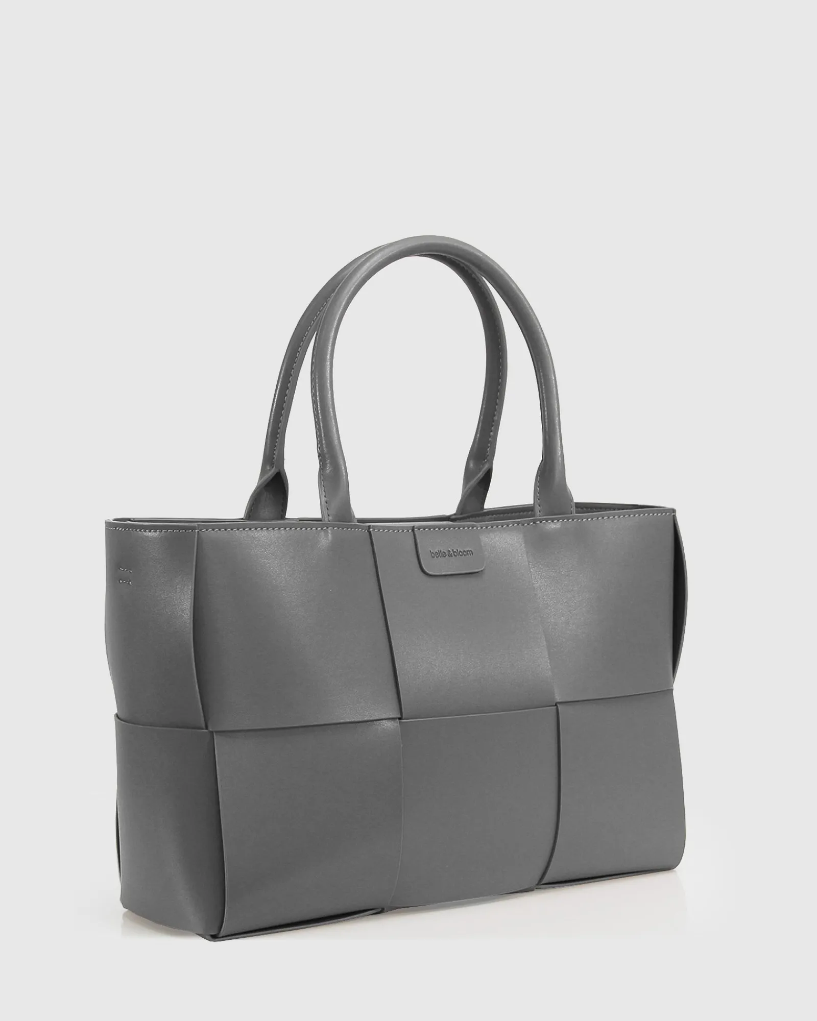 Outlet Belle & Bloom Long Way Home Woven Tote - Grey