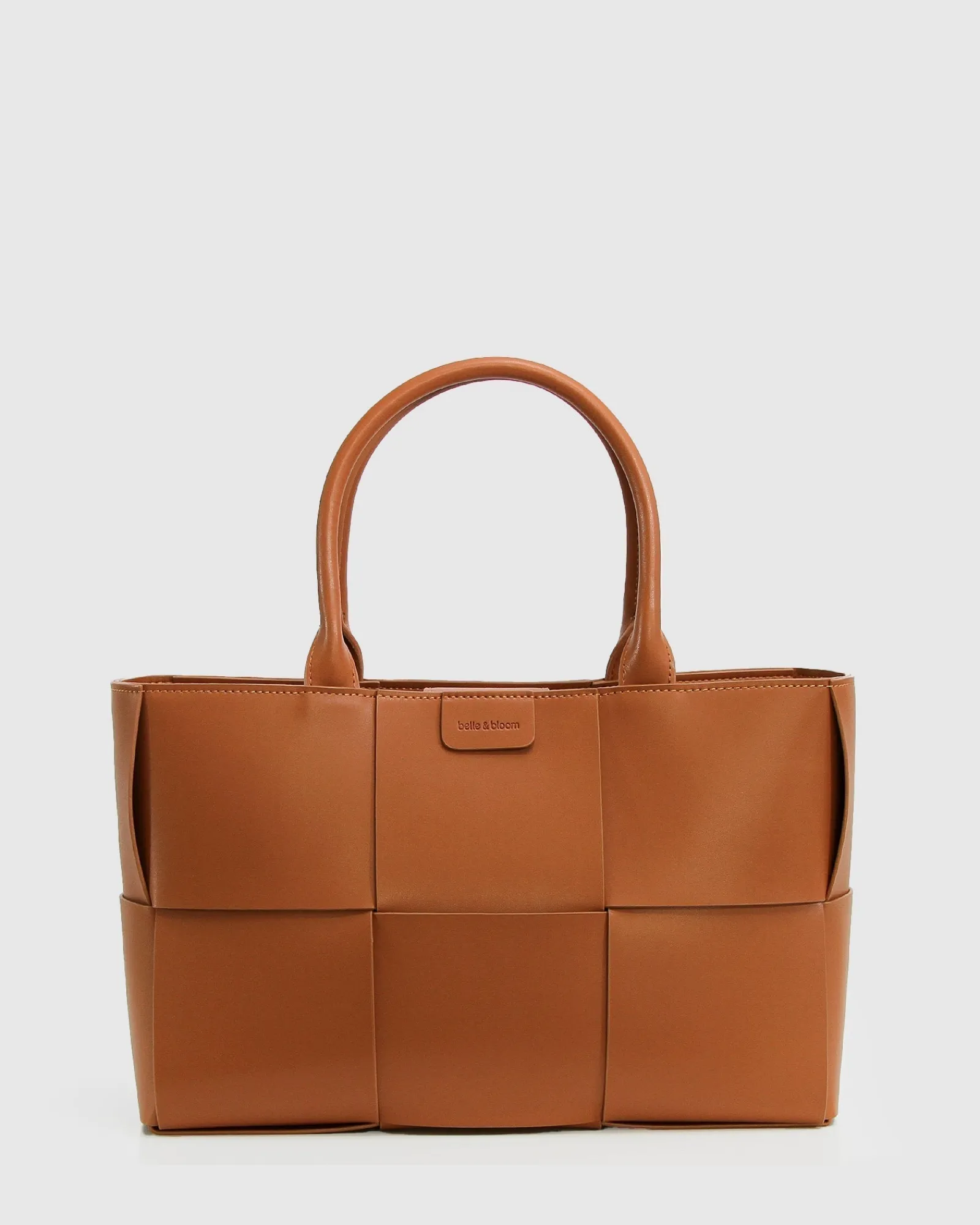 Online Belle & Bloom Long Way Home Woven Tote - Camel