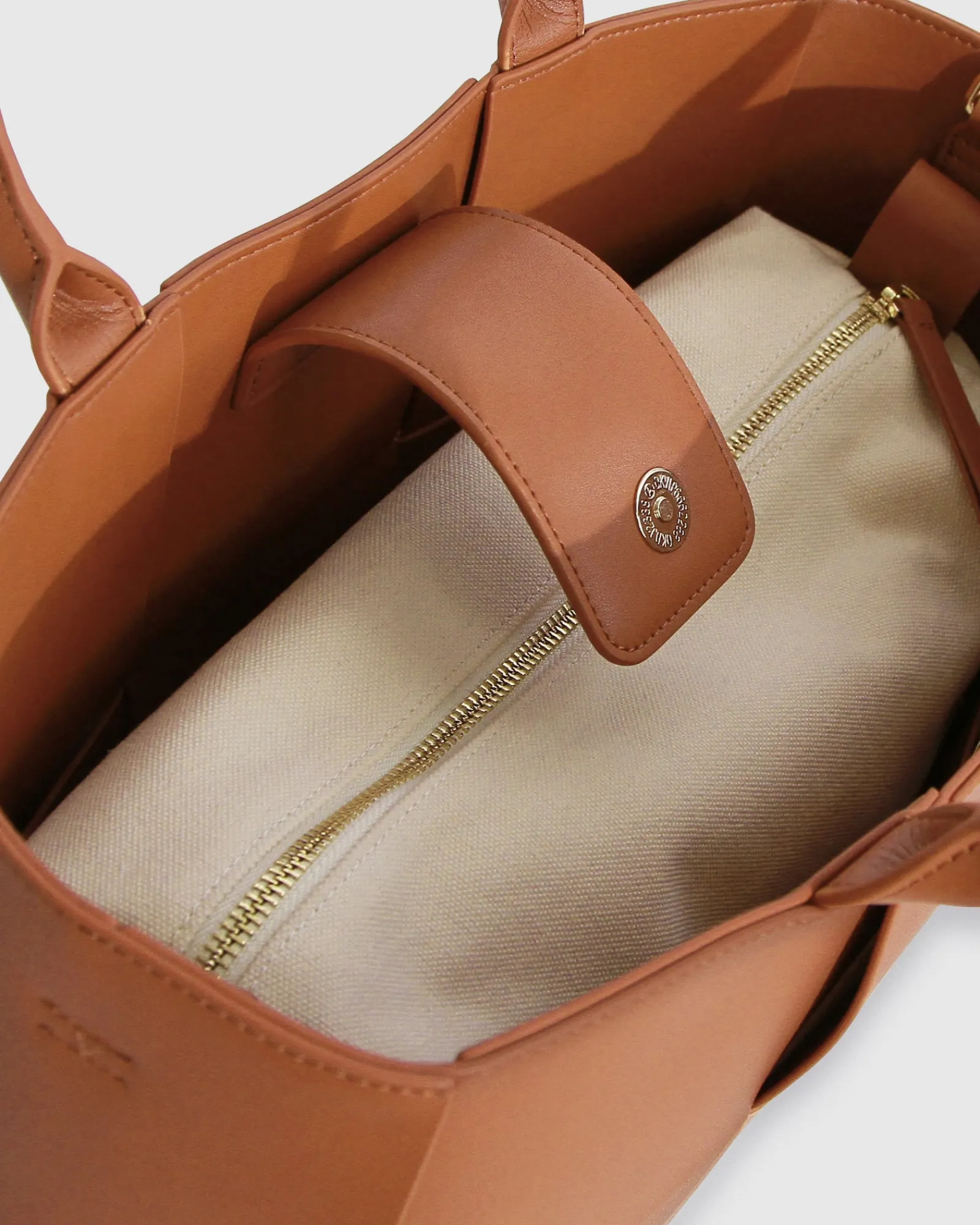 Online Belle & Bloom Long Way Home Woven Tote - Camel