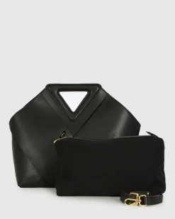 Online Belle & Bloom Love Locked Handbag - Black