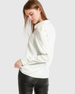 Best Belle & Bloom Made with Love Shirt - Off-White