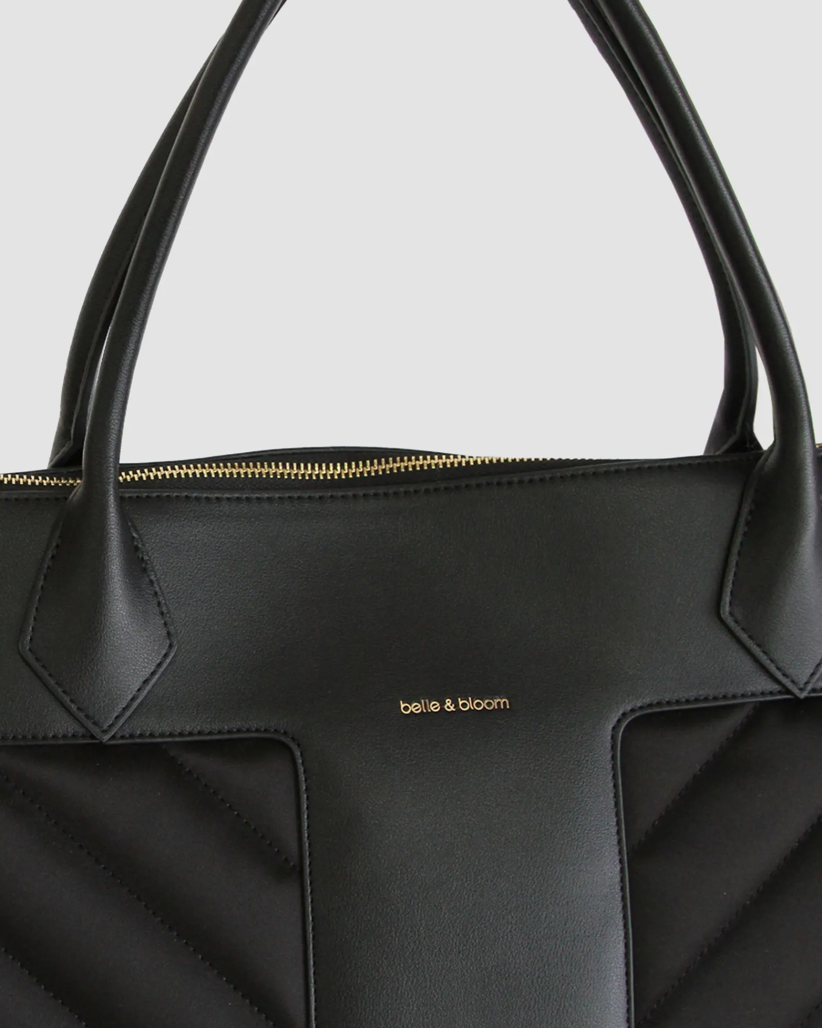 Fashion Belle & Bloom Meet Me in Paris Weekender Bag - Black