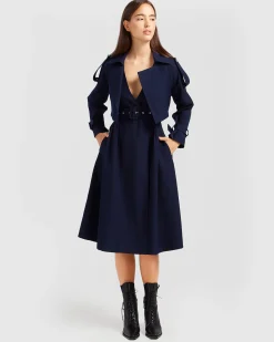Sale Belle & Bloom Miss Independence Midi Dress - Navy