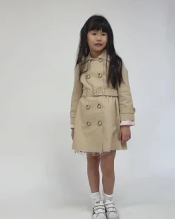 Hot Belle & Bloom Miss Sunshine Trench Coat - Camel