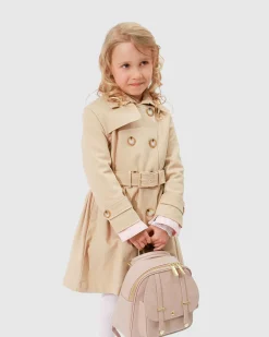 Hot Belle & Bloom Miss Sunshine Trench Coat - Camel