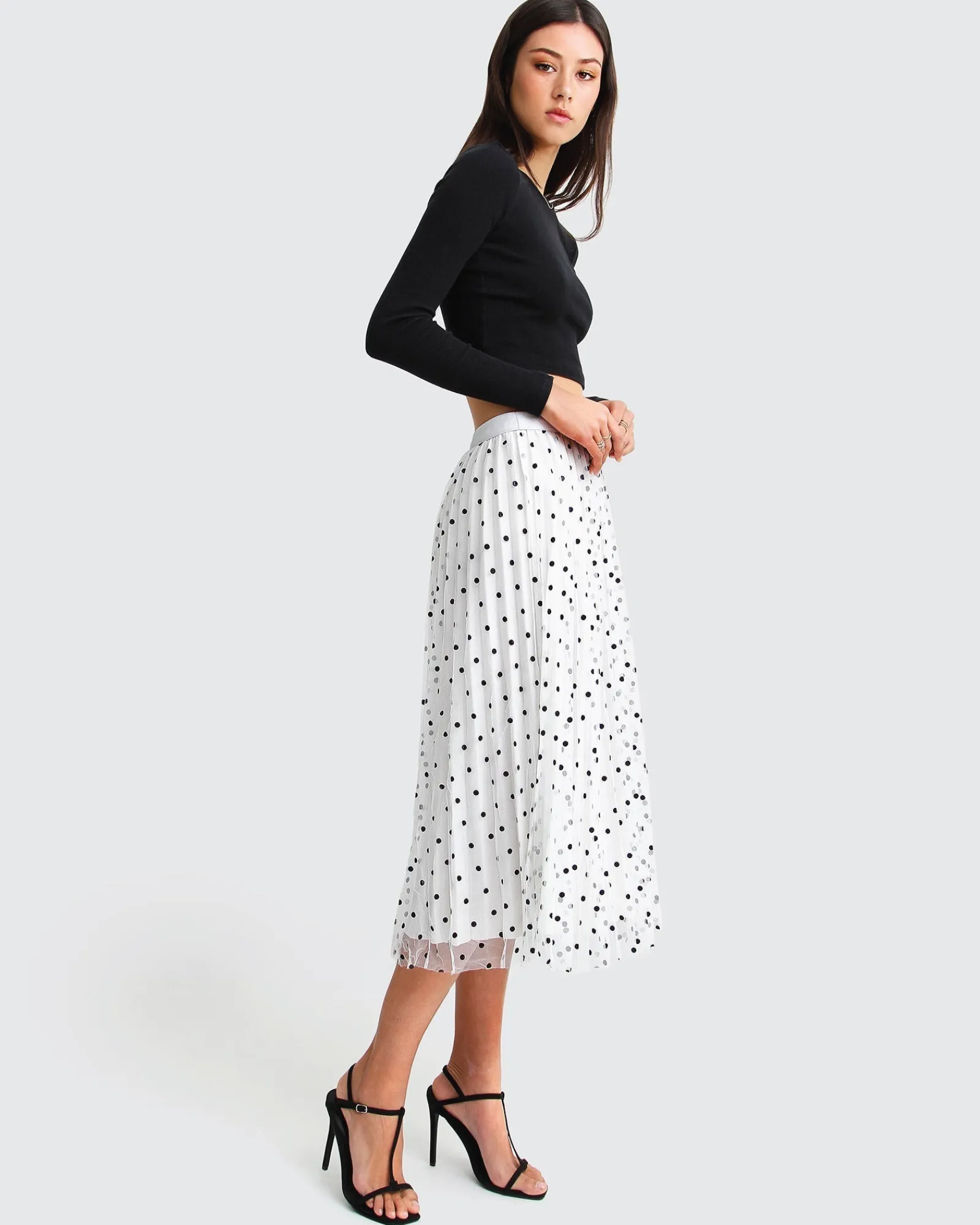 Best Belle & Bloom Mixed Feeling Reversible Skirt - White