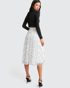 Best Belle & Bloom Mixed Feeling Reversible Skirt - White