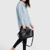 Hot Belle & Bloom My Girl Oversized Shirt - Duck Egg Blue DuckEggBlue