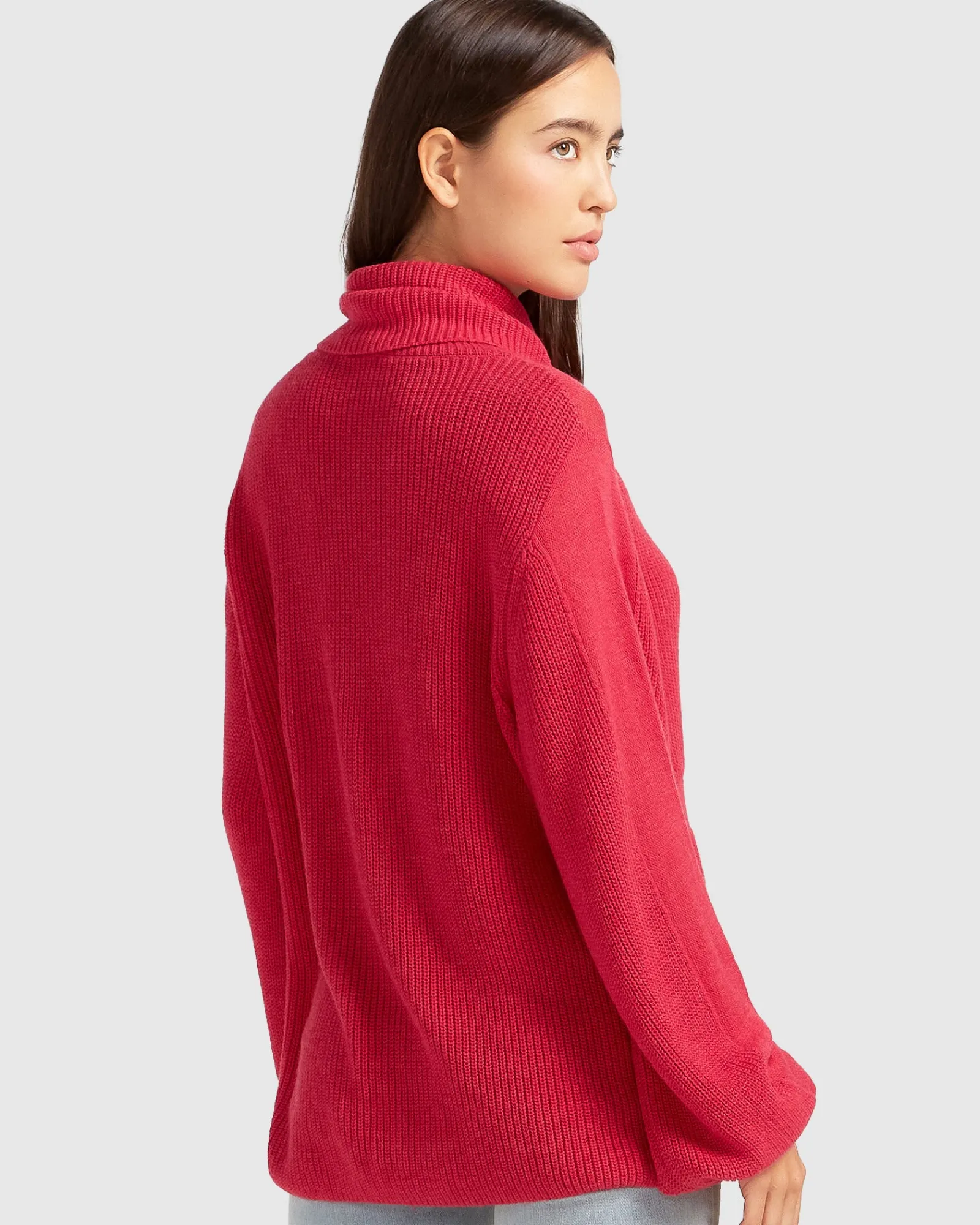 Best Belle & Bloom Nevermind Sheer Panelled Knit - Watermelon