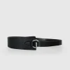 New Belle & Bloom New Divide Leather Belt - Black