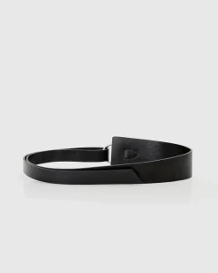 New Belle & Bloom New Divide Leather Belt - Black