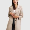 Discount Belle & Bloom NEW FIT Ex-Boyfriend Wool Blend Oversized Jacket - Sand BoyfriendWoolBlendOversizedJacket-Sand